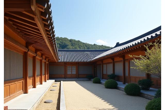 경주 전통적인 한옥과 현대적인 조화